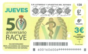 Lotería Nacional Jueves (3€) 01/01/2026