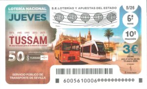 Lotería Nacional Jueves (3€) 15/01/2026