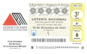 Lotería Nacional Sábado (6€) 16/12/2023