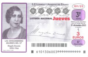 Lotería Nacional Jueves (3€) 21/12/2023