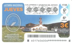 Lotería Nacional Jueves (3€) 26/02/2026