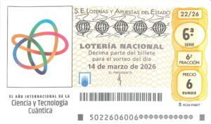 Lotería Nacional Sábado (6€) 14/03/2026