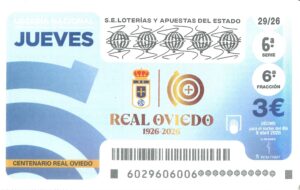 Lotería Nacional Jueves (3€) 09/04/2026