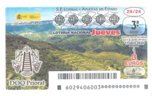 Lotería Nacional Jueves (3€) 11/04/2024