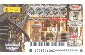 Lotería Nacional Jueves (3€) 30/03/2023