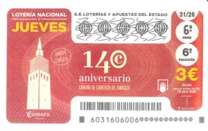 Lotería Nacional Jueves (3€) 16/04/2026
