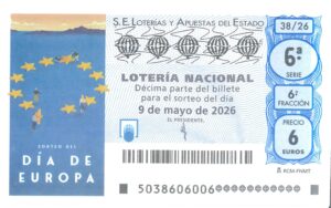 Lotería Nacional Sábado (6€) 09/05/2026
