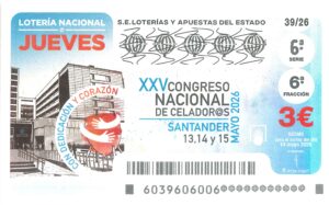 Lotería Nacional Jueves (3€) 14/05/2026