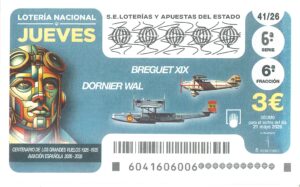 Lotería Nacional Jueves (3€) 21/05/2026