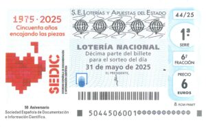 Lotería Nacional Sábado (6€) 31/05/2025