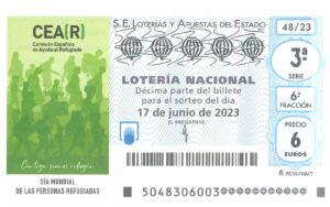 Lotería Nacional Sábado (6€) 17/06/2023