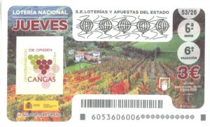 Lotería Nacional Jueves (3€) 02/07/2026