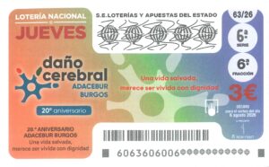 Lotería Nacional Jueves (3€) 06/08/2026