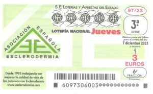 Lotería Nacional Jueves (3€) 07/12/2023